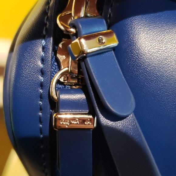 Agnes B Leather Backpack with Adjustable Straps - Picture 5 of 7